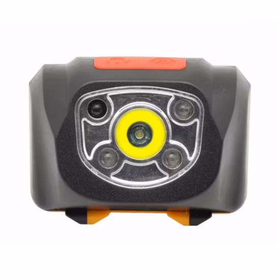 Helius Head Mounted COB Tail Red Light Running recarregável LED farol