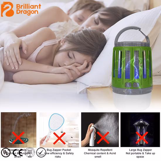 Lanterna de acampamento recarregável portátil LED com luz USB